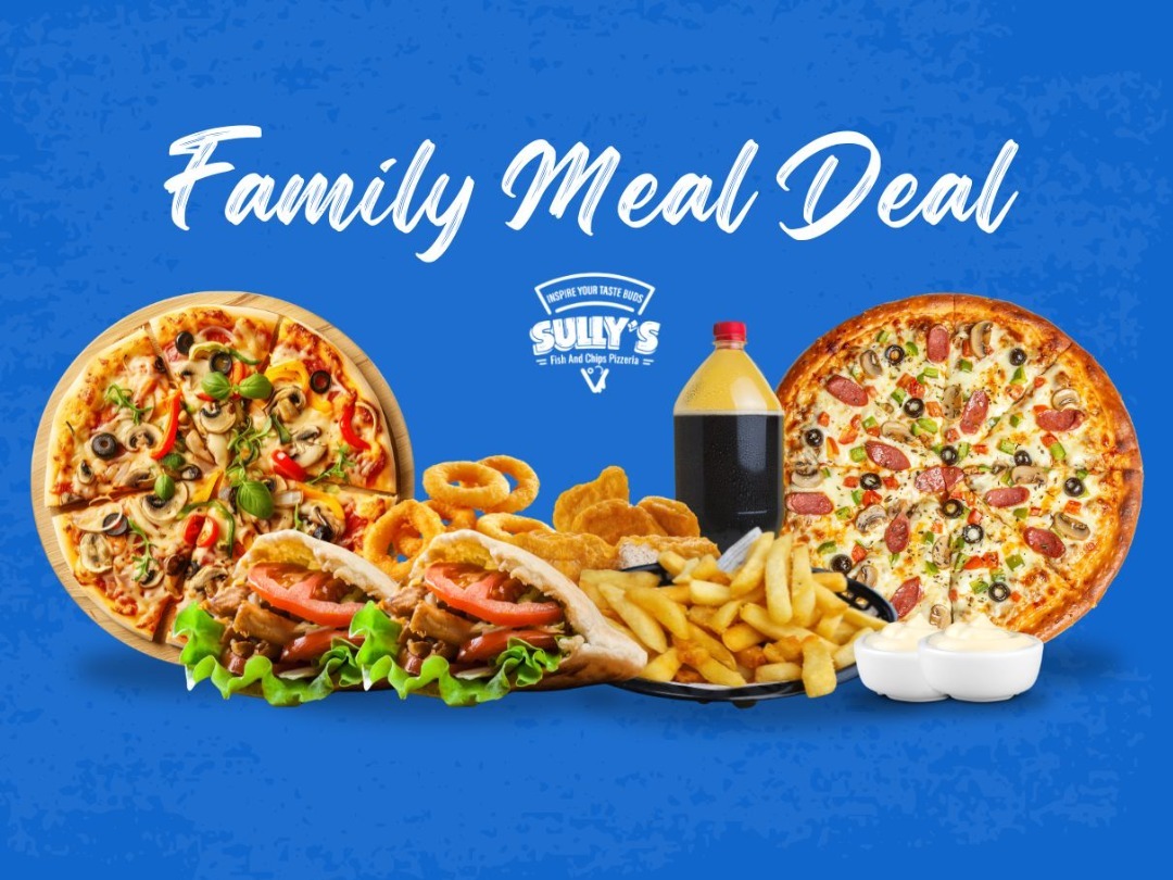 Family Meal Deal – Only £39.95!