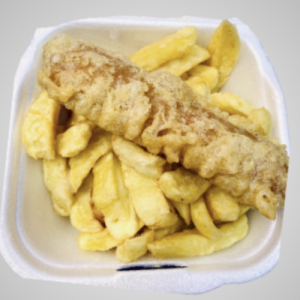 Kids Battered Sausage & Chips