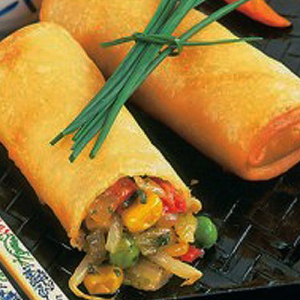 Vegetable Spring Rolls (2)