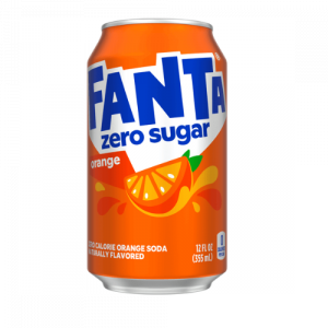 Fanta Orange Zero Can 330ml